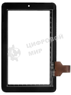 Сенсорное стекло (тачскрин) HLD-GG706S, черное