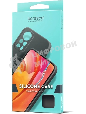 Чехол (клип-кейс) BoraSCO для Infinix Hot 40 черный (72732)