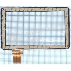 Сенсорное стекло (тачскрин) XC-PG0900-04 FPC, черное