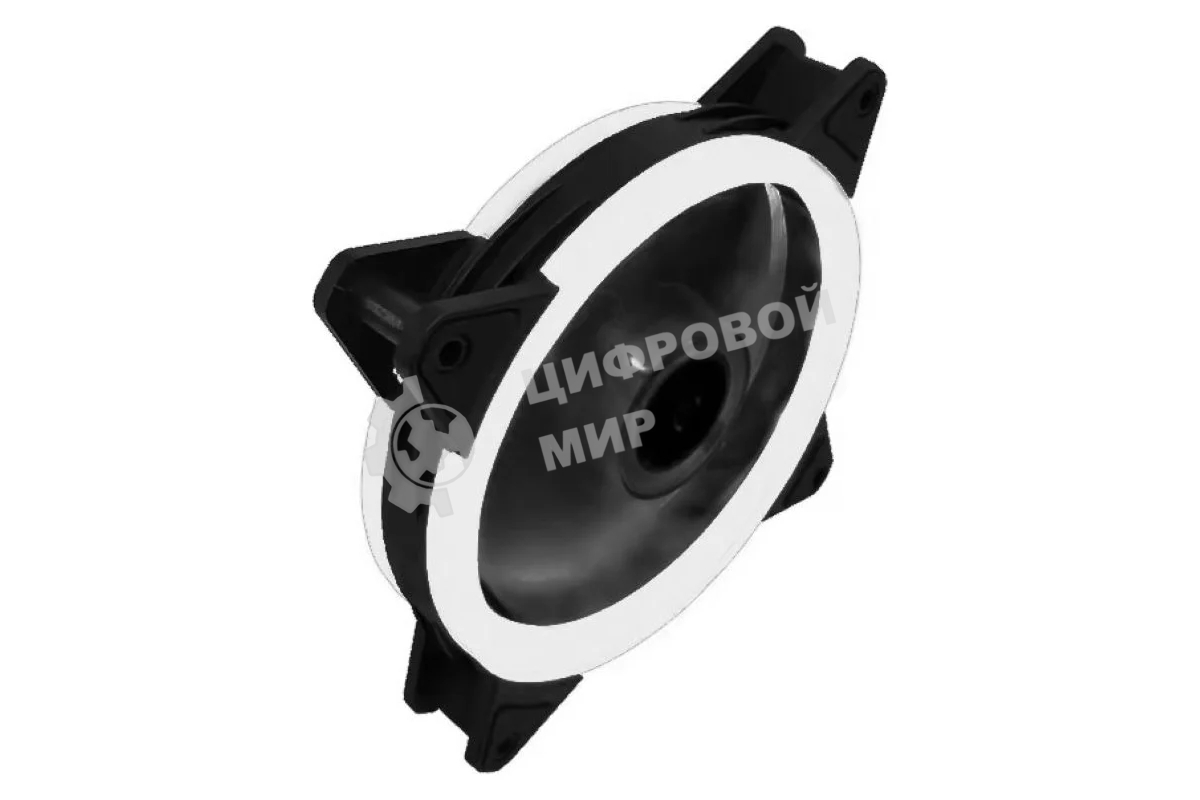 Вентилятор для корпуса Gembird черный, 120 мм, 1200 об/мин, 20.5 дБ, 3 pin