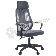 Кресло компьютерное Chairman CH636 темно-серый, черный пластик