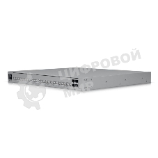 Kоммутатор PoE в стойку Ubiquiti UniFi Switch Pro HD 24 PoE, 22х 2.5G RJ45, 2х 10G RJ45, 4х 10G SFP+, раздача 600 Вт