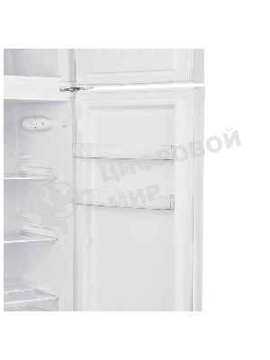 Холодильник Hyundai CT2551WT белый двухкамерный 166/40л морозилка сверху