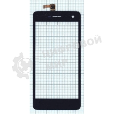 Сенсорное стекло (тачскрин) для OPPO Mirror R819, черное