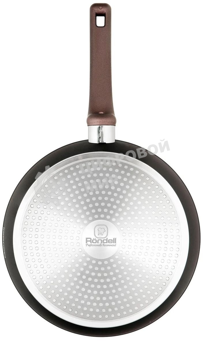 Сковорода Rondell Fest RDA-1338, 24 см, без крышки, черный