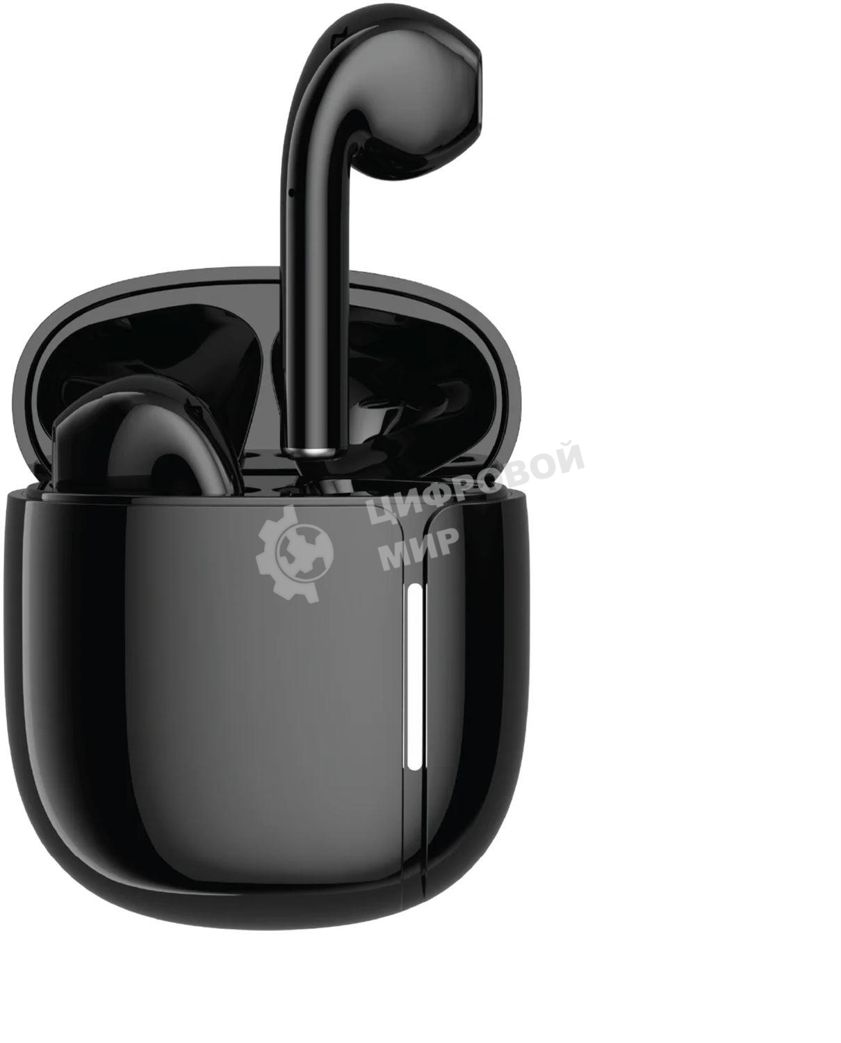 Наушники TWS Aksberry G21 Light Line черный, вкладыши, Bluetooth, до 4 ч