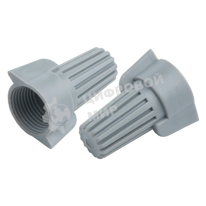 СИЗ GSIZL4-8-24-G, (8-24 мм2), с лепестками, серый, 100 штук