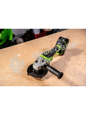 Угловая шлифовальная машина Greenworks 24В, аккумуляторная Greenworks (В комплекте с АКБ 2А·ч. и ЗУ) 3200207UA