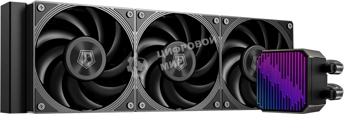 Система жидкостного охлаждения ID-Cooling DX360 Max черный 120мм алюминий+медь 2150rpm 32.5db 4-pin 350W