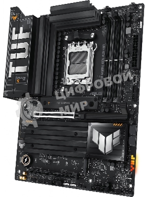 Материнская плата ASUS TUF GAMING X870-PLUS WIFI, AM5, AMD X870, 4xDDR5, 2xSATA, 4xM.2, 1xPCIe 5.0 x16, 1xPCIe 4.0 x4, 1xHDMI, 1xUSB-C 3.2 Gen 2, 1xUSB-C 3.2 Gen 2x2, 2xUSB-C 4.0, 1x 2.5Gb LAN, 1xUSB-A 2.0, 3xUSB-A 3.2 Gen 2, 4xUSB-A 3.2 Gen 1, 5x3.5 мм, Wi-Fi 7, ATX