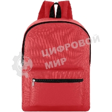 Рюкзак Silwerhof Simple, красный, 28x41x14см, 830836