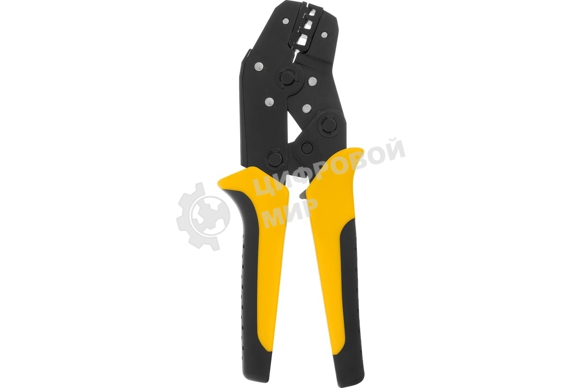 Клещи для обжима наконечников штыревых Denzel НШВ, НШВИ, НШВИ-2, 6-16 мм2