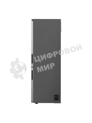 Холодильник LG GC-B459ANMW серебристый двухкамерный 234/110л морозилка снизу, No Frost