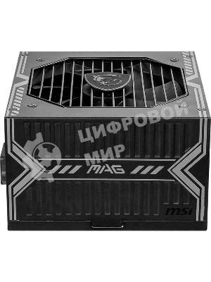 Блок питания MSI MAG A550BN, 550Вт, 80 PLUS Bronze, 120мм, черный