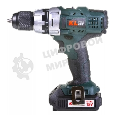 Дрель-шуруповерт Klpro KLNM18-20, 18 В, 2 Ач, 40 Нм, бесщеточный