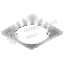 Встраиваемый точечный светильник G215 CH/WH хром/матовый GX53+3W(LED WHITE)