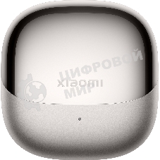 Наушники TWS Xiaomi Buds 5 серый, вкладыши, Bluetooth, активное шумоподавление, до 6 ч