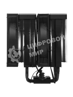 Кулер для процессора DEEPCOOL AG620 BK ARGB V2 черный 120мм алюминий+медь 1850rpm 29.4db 4-pin 260W 157мм