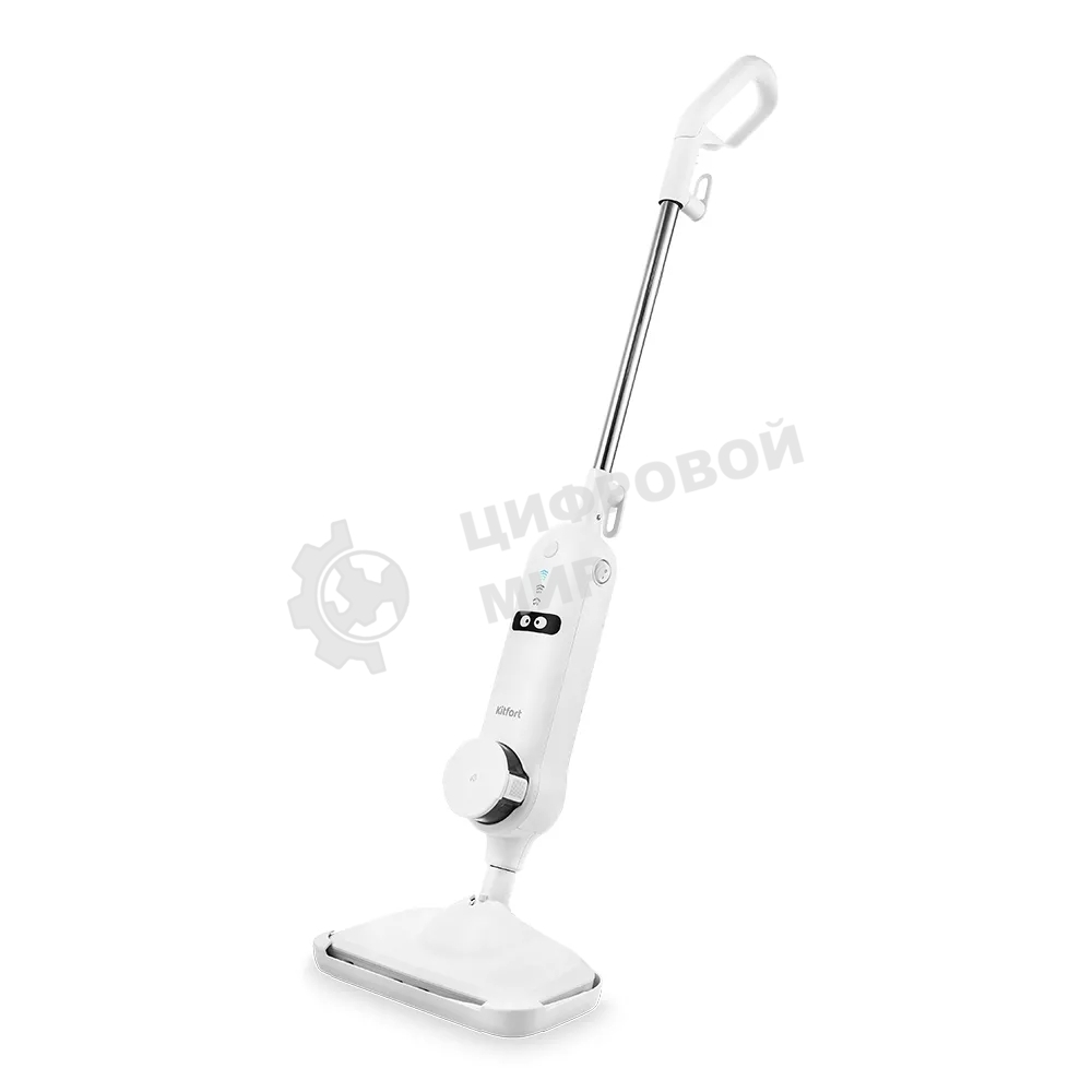 Паровая швабра KITFORT KT-1015 белый, 1300 Вт