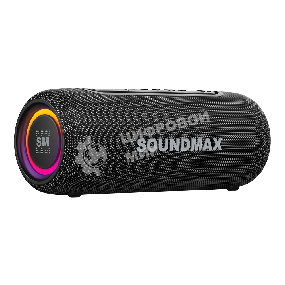 Портативная колонка Soundmax SM-PS5026B черный