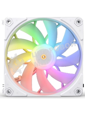 Вентилятор для корпуса JONSBO ZF-120W (120x120x25мм, 4-pin PWM, ARGb, 61.0CFM, 28.9dBA, 1500RPM, белый, 3pcs)