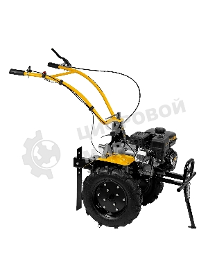Мотоблок Denzel DPT-370X 7 л.с., диск.сцеп, шир 90 см, глуб 35 см, фрез 3х4, ВОМ, передачи 3В/1Н