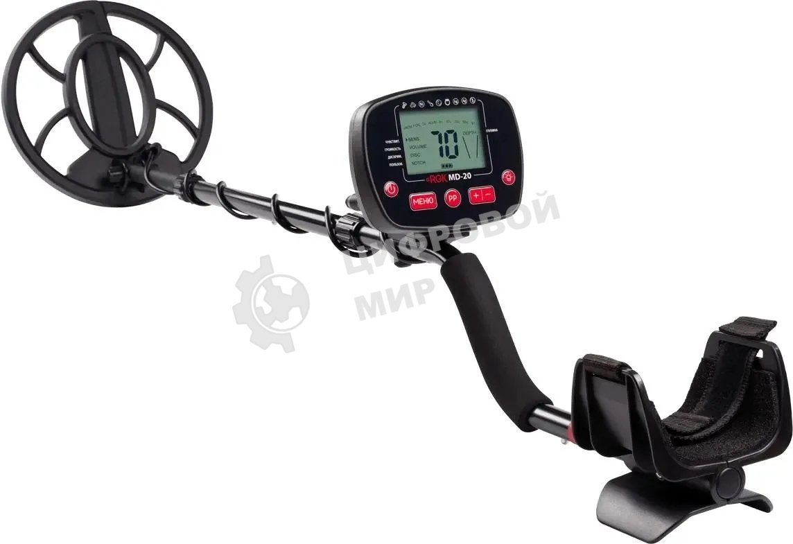 Металлоискатель RGK MD-20 черный (754880)