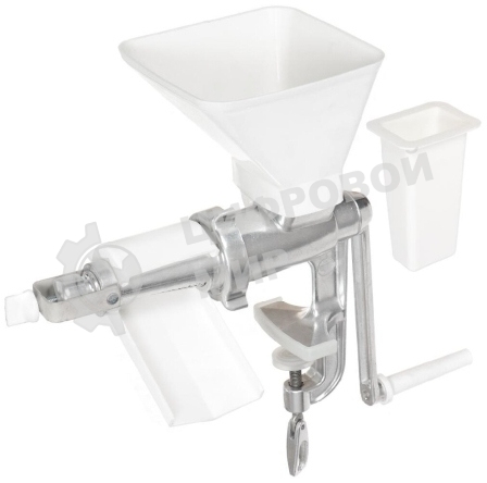 Соковыжималка ручная Казань СБР-1 77.835.00 серебристый, шнековая горизонтальная