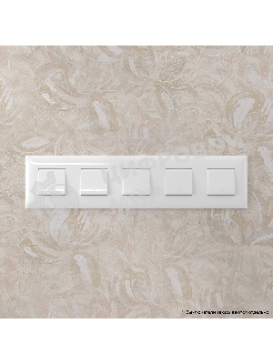 Рамка DKC (ДКС) 4400900 5 постов (10 мод.) ARTLEBEDEV Avanti 