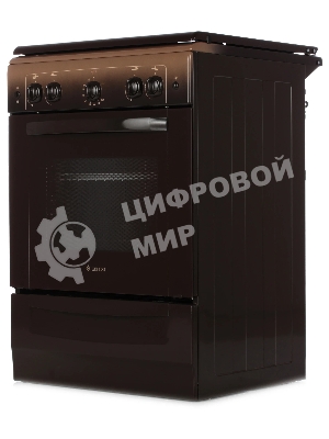 Плита газовая Gefest ПГ 6100-02 0010 коричневый, конфорок 4 шт, духовка 52 л, 60 см x 85 см x 60 см