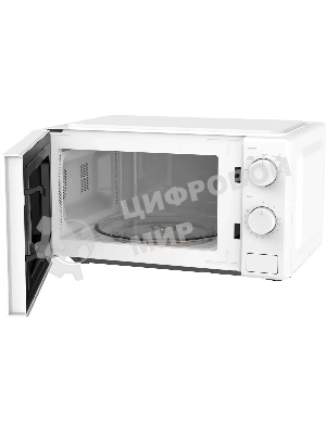 Микроволновая печь Candy CMWO-MM207WA белый, 20 л, 700 Вт, переключатели - поворотный механизм