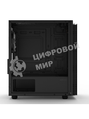 Компьютерный корпус ZALMAN T4 PLUS, MATX, черный, WINDOW, 1 x Combo (3.5'' or 2.5''), 1x3.5'', 2x2.5