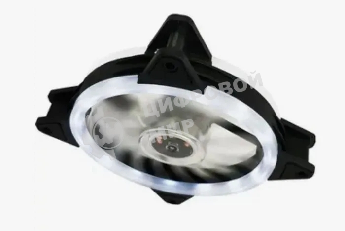 Вентилятор для корпуса Gembird черный, 120 мм, 1200 об/мин, 20.5 дБ, 3 pin