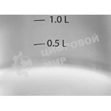 Кастрюля Rondell Strike Grey Ultra RDS-1947 2 л. d=18 см (с крышкой) сталь