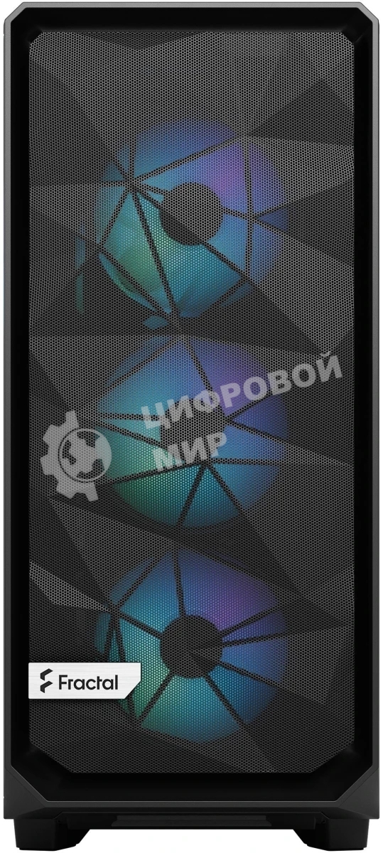 Компьютерный корпус Fractal Design Meshify 2 Compact Lite RGb черный TG Light Tint/FD-C-MEL2C-05