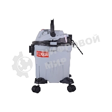 Строительный пылесос Ресанта ПС-1400/15 серый, 1400 Вт, уборка сухая/влажная/выдув, пылесборник бак/мешок, 15 л