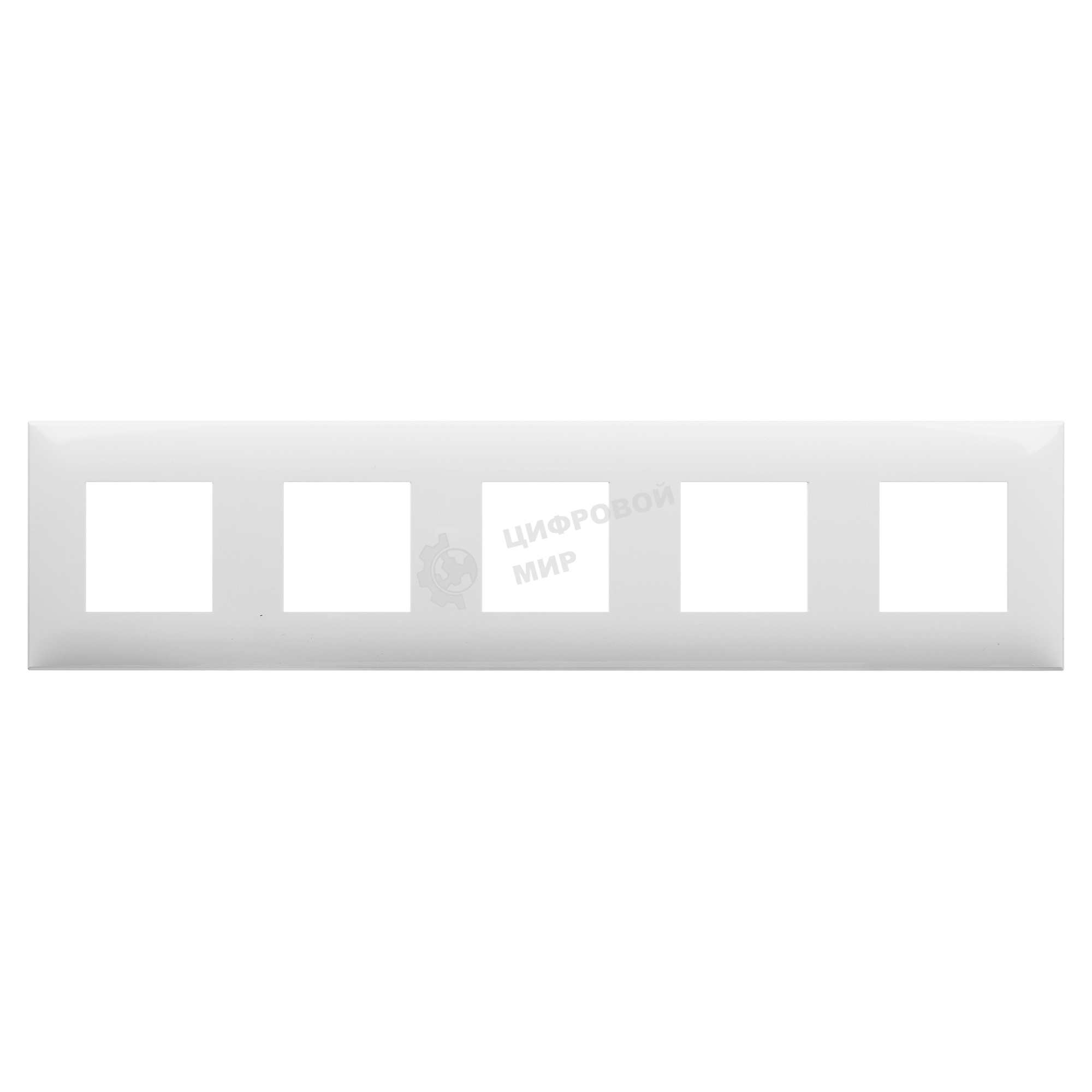 Рамка DKC (ДКС) 4400900 5 постов (10 мод.) ARTLEBEDEV Avanti 