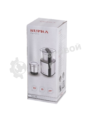 Кофемолка SUPRA CGS-320 300 Вт, 80 г, серебристый
