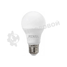 Лампа светодиодная Ресанта LL-R-A60-7W-230-3K-E27 груша, 7 Вт, тепл., Е27