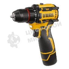 Дрель-шуруповерт Denzel CDH-BL-12, 12 В, 2 Ач, 45 Нм, бесщеточный