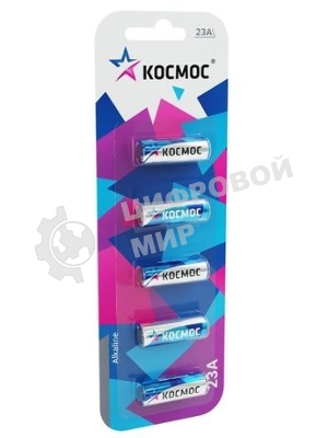 Элемент питания Космос 23А 12V Alkaline 5BL для автосигнализации