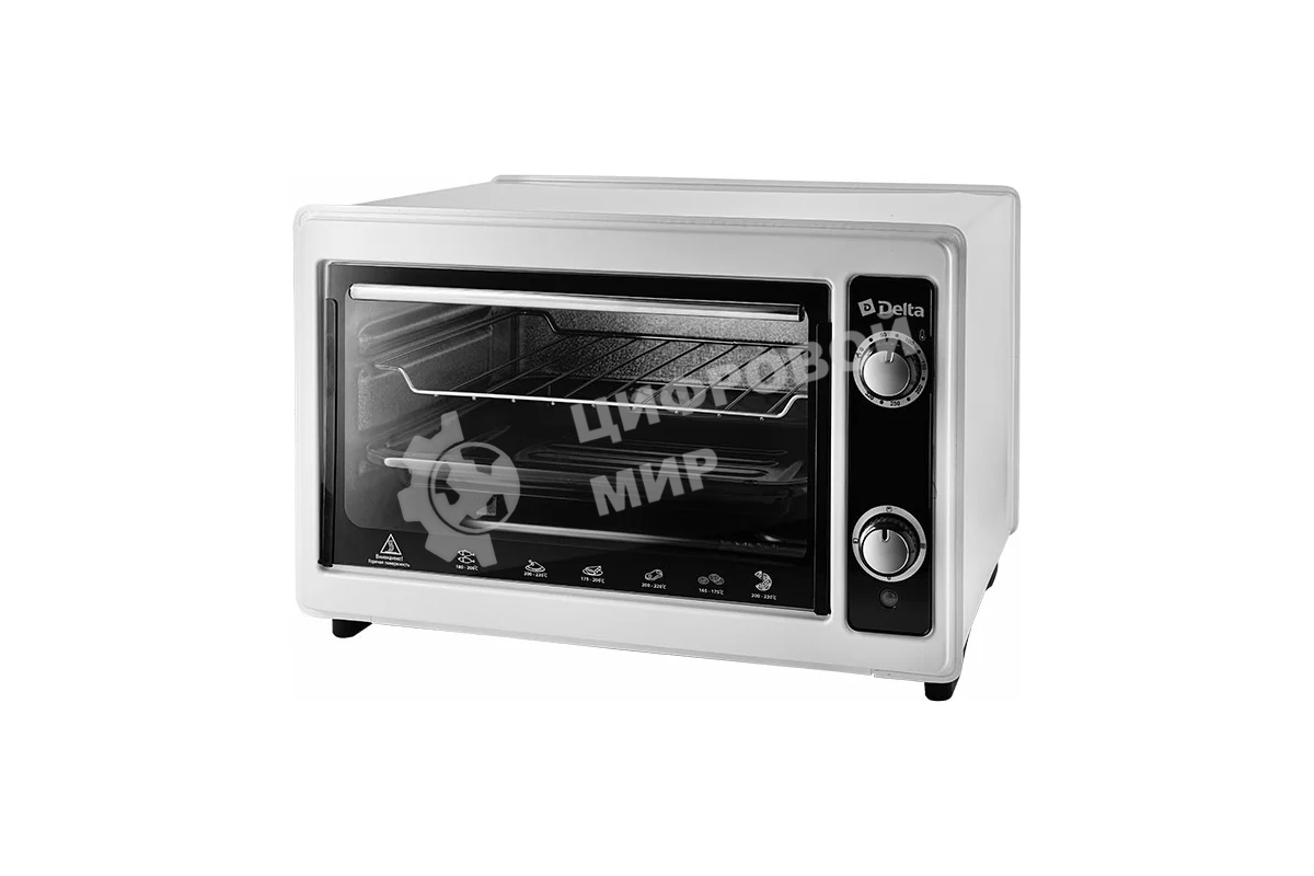 Мини-печь Delta D-0122 белая