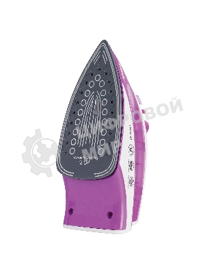 Утюг BBK ISE-1802 фиолетовый/белый, 1800 Вт, 20 г/мин, 60 г/мин, 180 мл