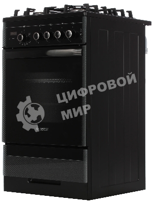 Плита газовая Gefest ПГ 5500-03 0044 черный, конфорок 4 шт, духовка 52 л, 50 см x 85 см x 58.5 см
