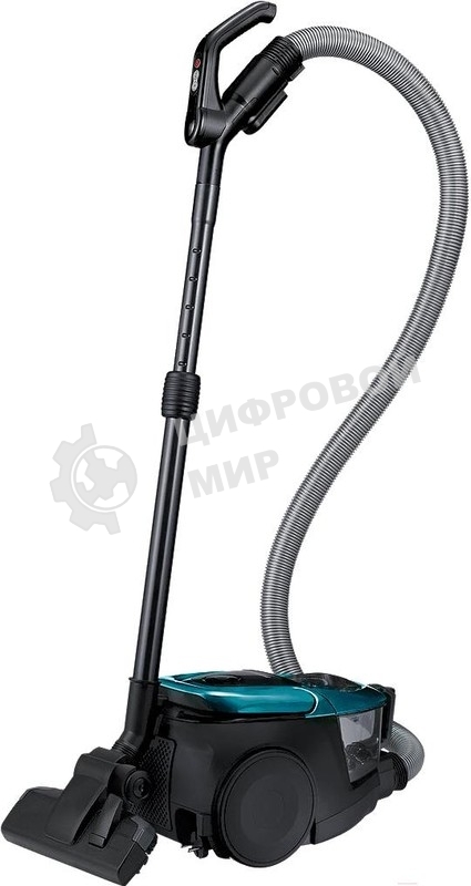 Пылесос Samsung SC 18M31B0HN зеленый/черный, 380/1800 Вт, уборка сухая, пылесборник контейнер 2 л