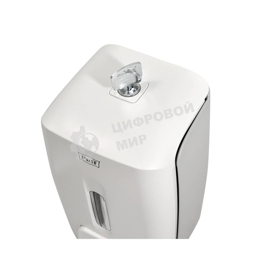 Локтевой дозатор универсальный для жидкого мыла и дез. растворов, 800 мл, Puff 8189, пластиковый