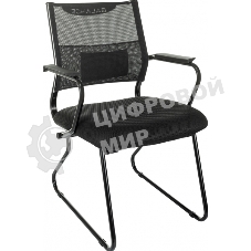 Кресло офисное Бюрократ CH Balance-Av черный Elastic-102 TW-11 сетка/ткань полозья металл черный