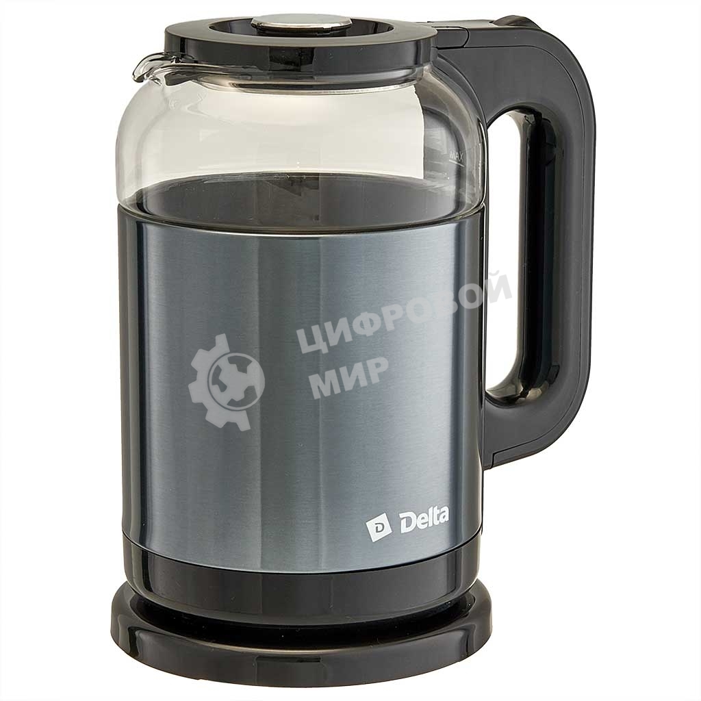 Чайник электрический DELTA DL-1115 серый