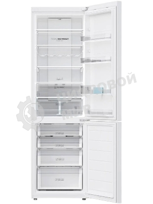 Холодильник Haier C2F637CWMVU1 белый, двухкамерный, 278/108л, морозилка снизу, No Frost