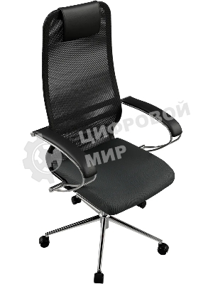 Кресло офисное SU-B-8/подл.131/осн.009, черный DA.16.1.2A2 zDA.16.1.2A2